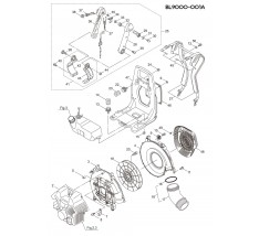분해도 - BL9000 마루야마 송풍기 (2022)