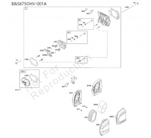 분해도 - B&S675 OHV 과수제초기 엔진 (2022)