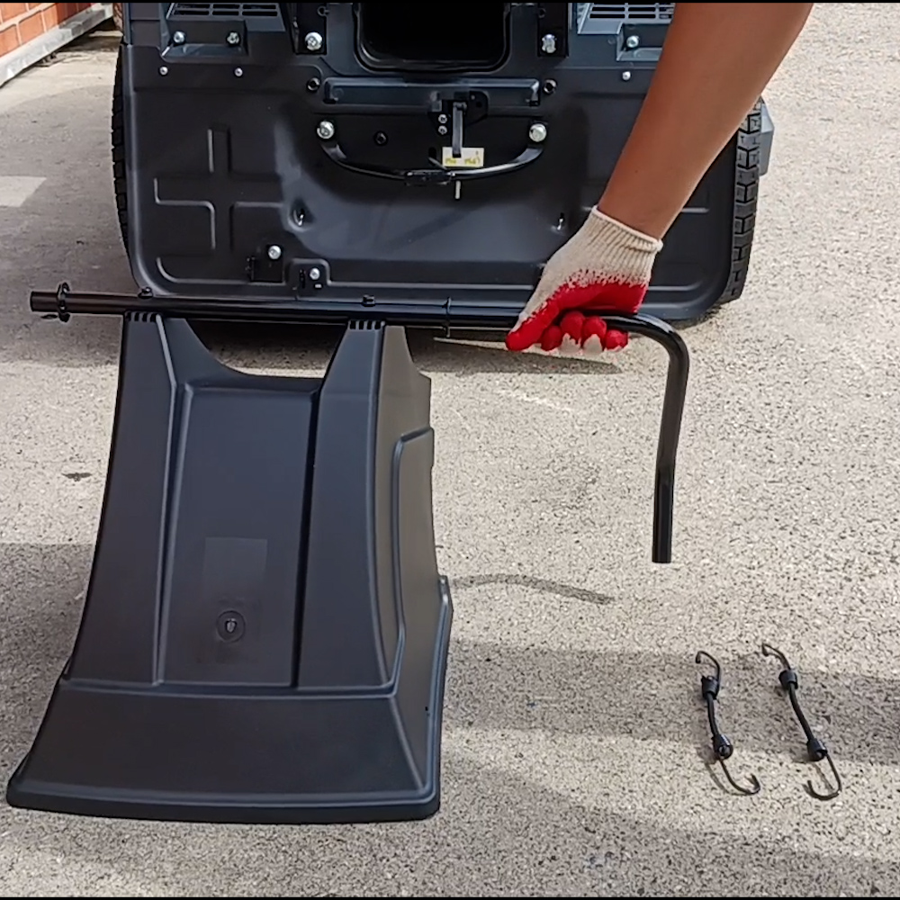 동영상-후면 배출 전용 슈트(Chute) 장착-트렉스(Trex) 승용잔디깍기 T102/T92