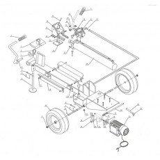 분해도- 유압도끼 코뿔소 KO650-9T (~2025)