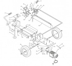 분해도- 유압도끼 코뿔소 KO650-9T (~2025)