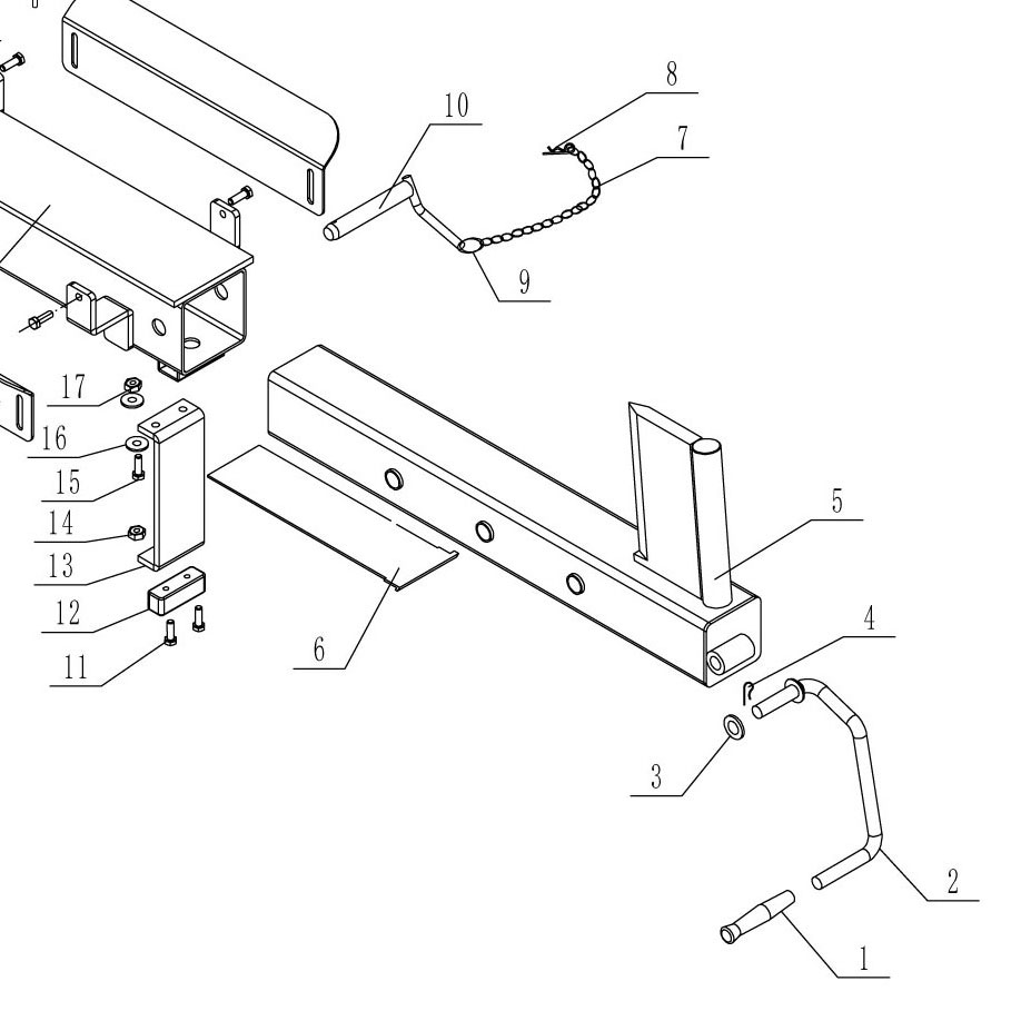 분해도- 코뿔소 유압도끼 S800-KO650-9T (2025~)
